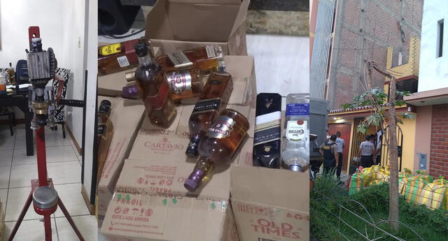 Semana Santa: Incautan casi mil botellas de bebidas alcohólicas adulteradas en Ate 