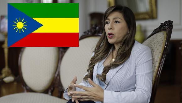 Lady Camones arremete contra Perú Libre por querer cambiar la bandera nacional