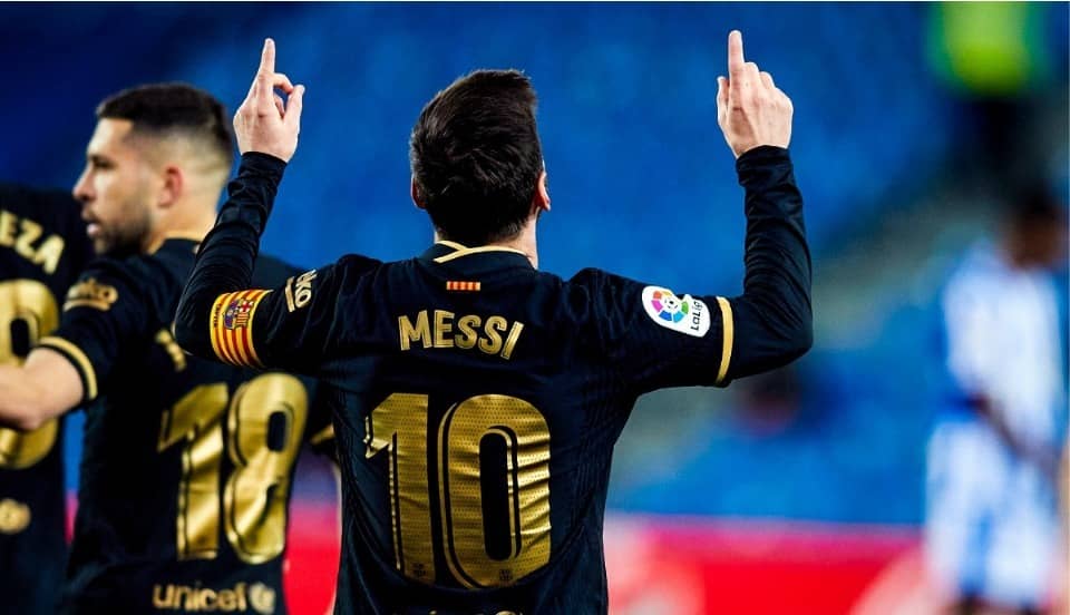 Lionel siendo Messi: Doblete y asistencia en goleada del Barcelona 6-1 sobre la Real Sociedad [VIDEO]