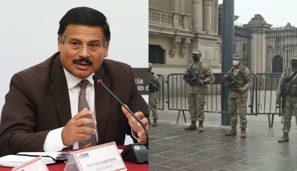 Daniel Barragán sobre militares en Palacio: “Es parte del patrullaje integrado con la PNP”