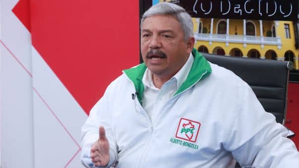 Alberto Beingolea dice que Rafael López Aliaga no está acostumbrado a la competencia sana