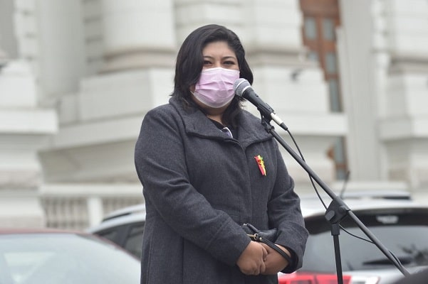Betssy Chávez a favor de la intervención de las Fuerzas Armadas en Lima y Callao