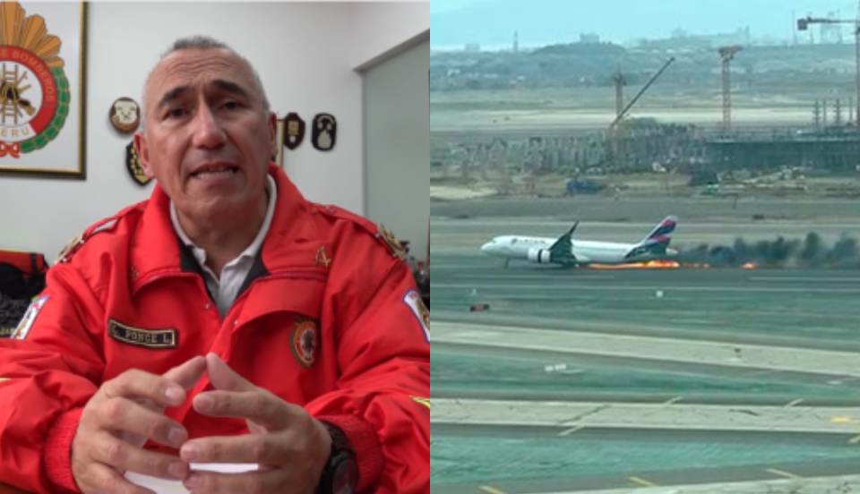 Comandante de Bomberos tras accidente en el Jorge Chávez: “Aparentemente