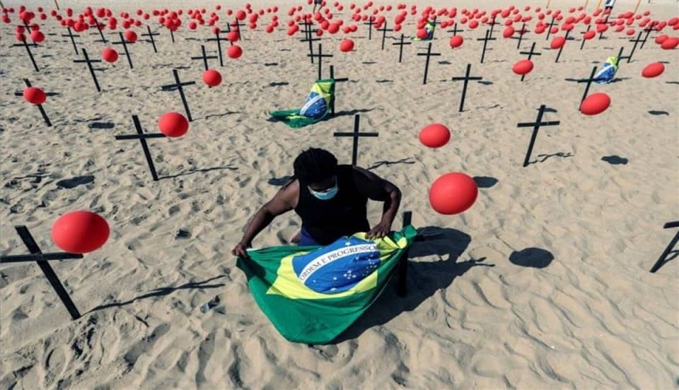 Brasil inicia mayo con casi 67 mil contagios y más de 2