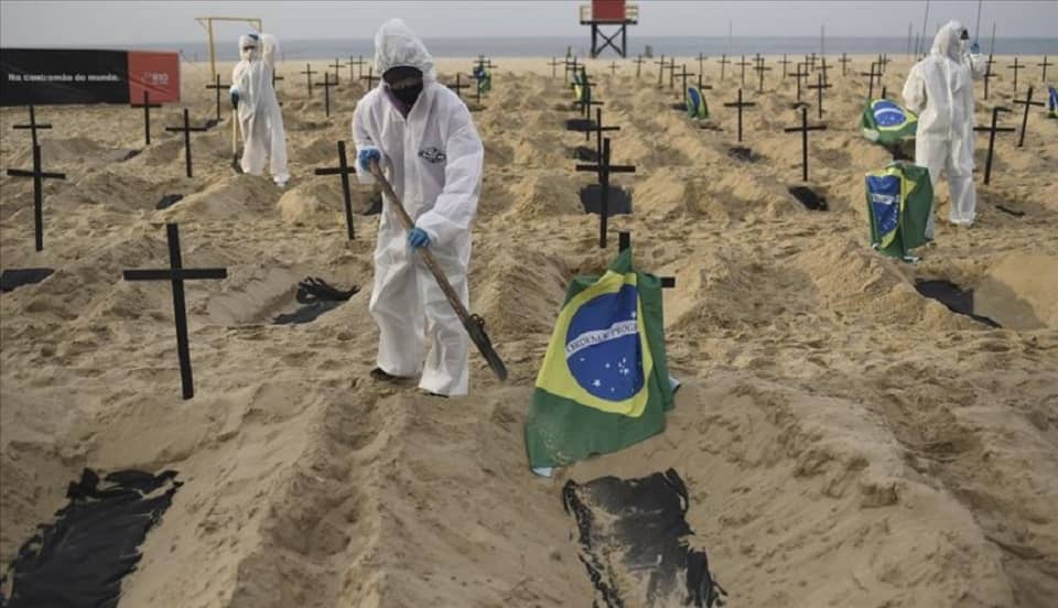 Brasil: Sao Paulo supera las 100 mil muertes por COVID-19