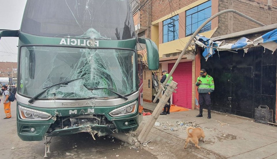 San Juan de Miraflores: Conductor de bus que atropelló a mujer tenía la licencia de conducir vencida 