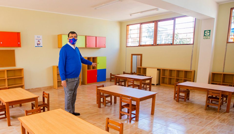 Callao: Gobierno Regional se prepara para el retorno a clases escolares semipresenciales