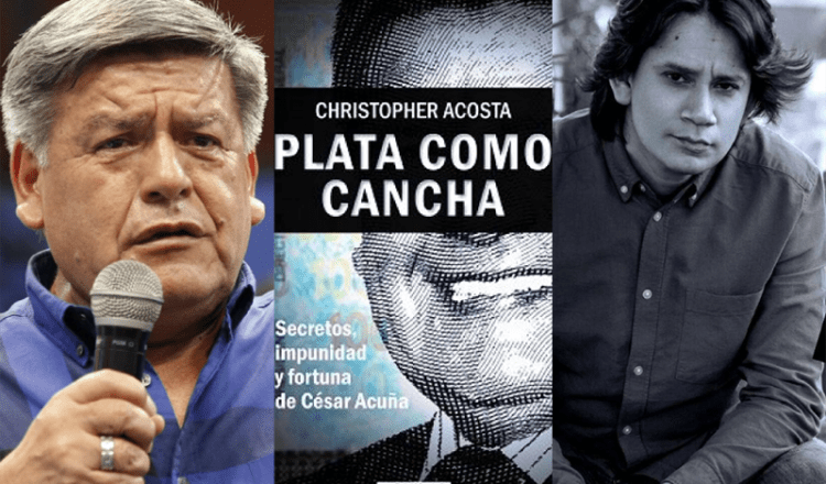 César Acuña mantendrá denuncia contra Crsitopher Acosta por el libro Plata como cancha