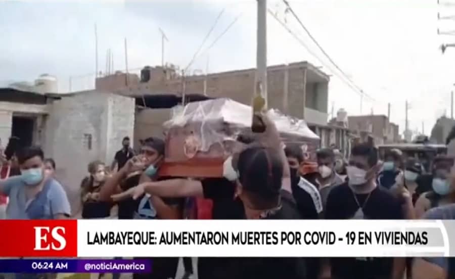 Chiclayo: Bailan y beben en funeral de víctima por COVID-19