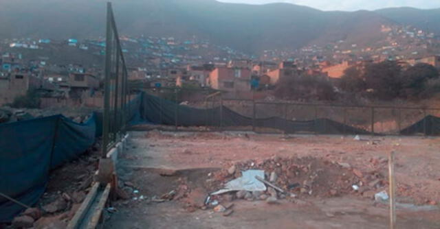 Comas: Colegio fue demolido y más de 500 alumnos podrían ser afectados