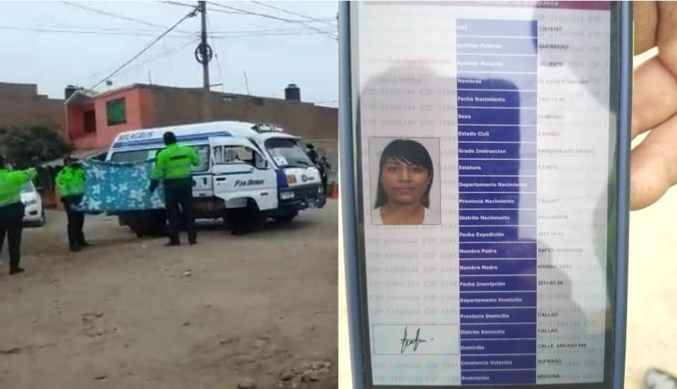 Callao: Mujer es asesinada a balazos por sicario dentro de una combi