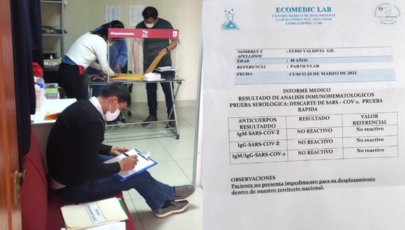 Cusco: Detienen a enfermera  que entregaba pruebas COVID-19 sin extraer muestras a pacientes 