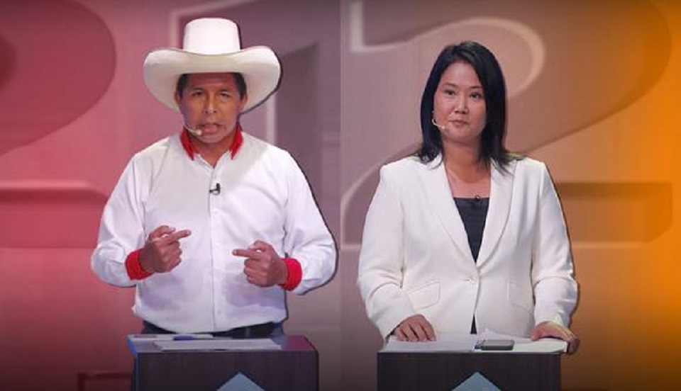 Debate presidencial: Keiko Fujimori y Pedro Castillo ya se encuentran en la UNSA