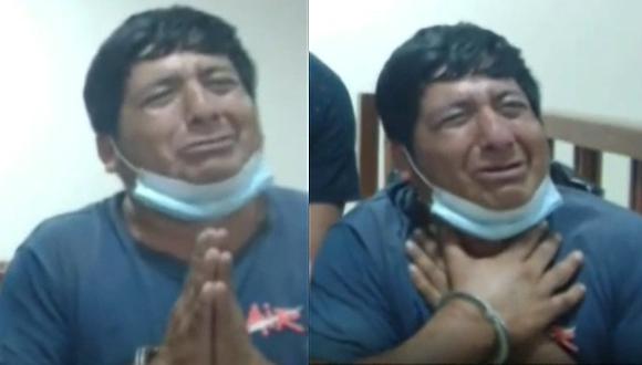 Chimbote: Delincuente llora para evitar prisión preventiva 