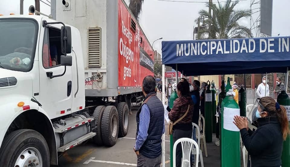 Descentralización de plantas de oxígeno inicia en Independencia y otros distritos de Lima Norte
