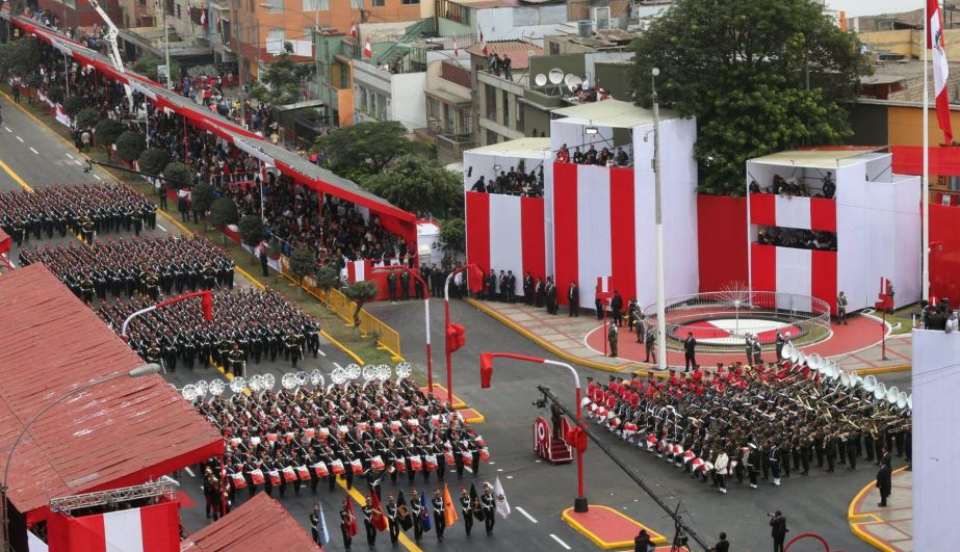 Fiestas Patrias: Hoy se realiza el Gran Desfile Cívico Militar 