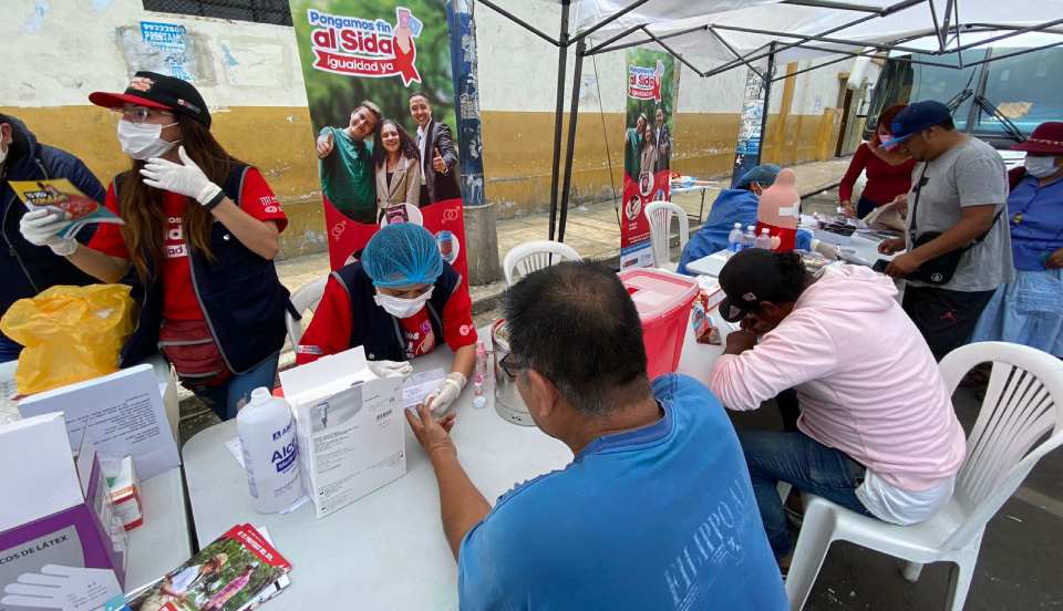 Diris Lima Norte realiza hoy campaña de despistaje de VIH 