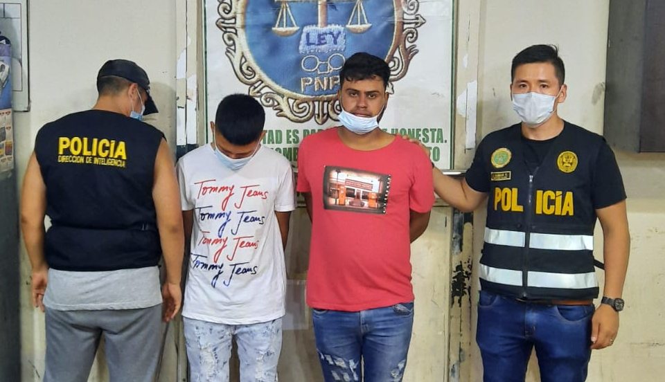 San Luis: Policía captura a banda delincuencial “Los Sanguinarios del Pino” 