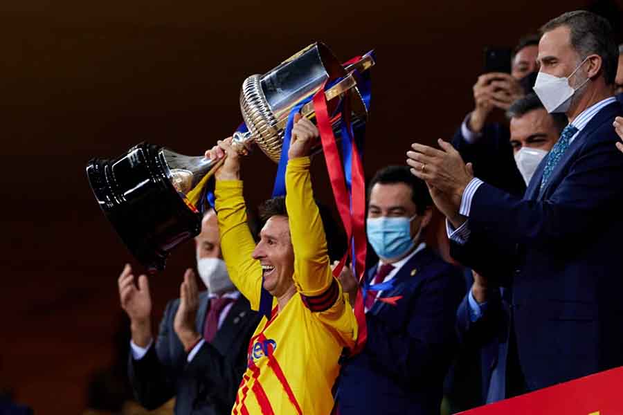 [VIDEO] Barcelona gana la Copa del Rey con doblete de Lionel Messi