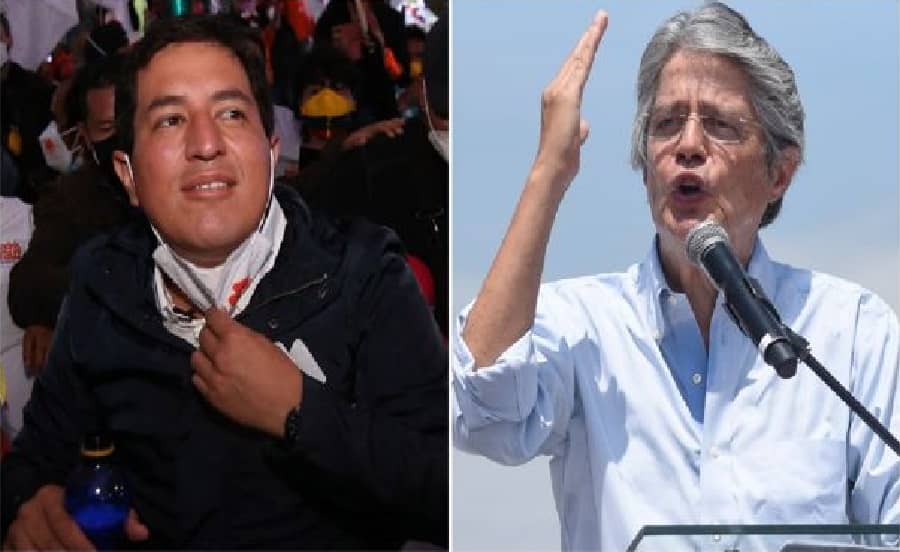 Ecuador: Guillermo Lasso y Andrés Arauz en empate técnico a boca de urna