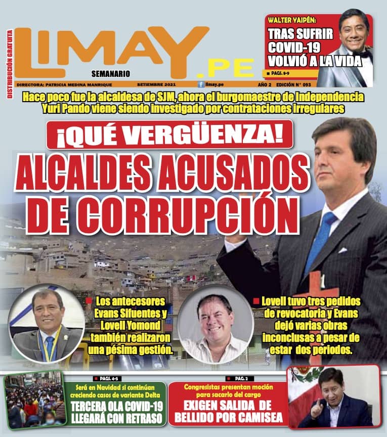 Edición Impresa 93: ¡Qué verguenza! Alcaldes acusados de corrupción