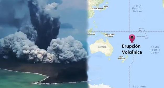 Alertan posible arribo de ondas anómalas al litoral peruano tras erupción volcánica 