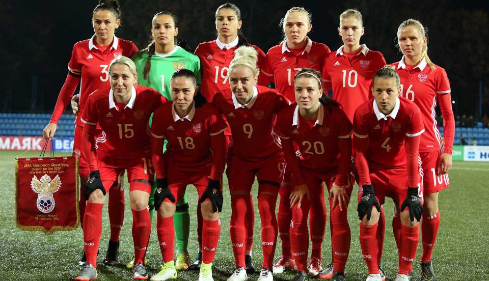 Selección rusa podría quedarse fuera de la Eurocopa femenina