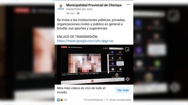 Lambayeque: Video pornográfico se filtra en audiencia para conocer plan de desarrollo metropolitano