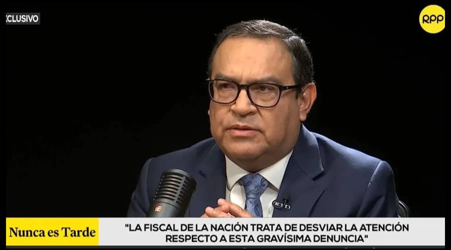 Alberto Otárola a Patricia Benavides: “Busca desviar la atención al presentar denuncia constitucional“