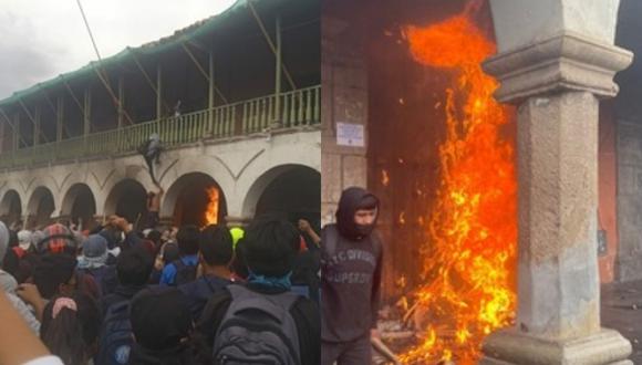 Ayacucho: Fiscalía investiga incidentes durante paro estudiantil 