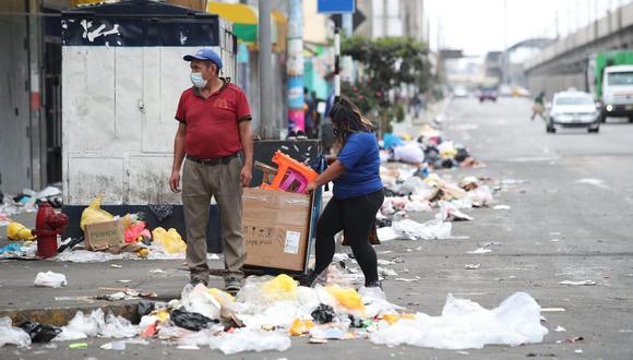 La Victoria: Gamarra luce con gran acumulación de basura tras Nochebuena