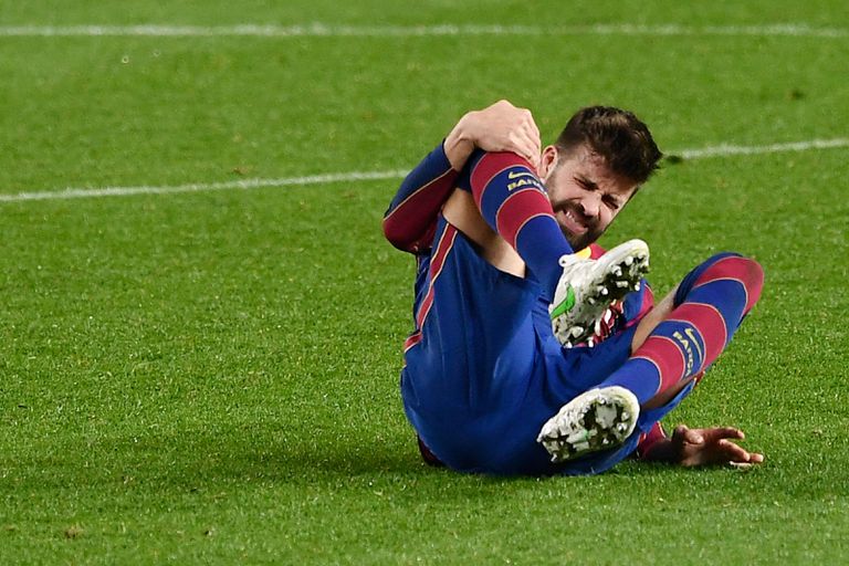 ¡No puede ser! Gerard Piqué se perderá la vuelta ante el PSG por la Champions League por lesión