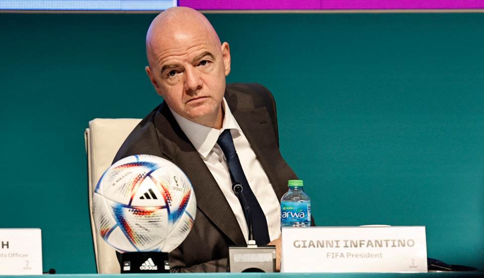 Presidente de la FIFA arremetió contra los que critican a Qatar: “Son hipócritas”