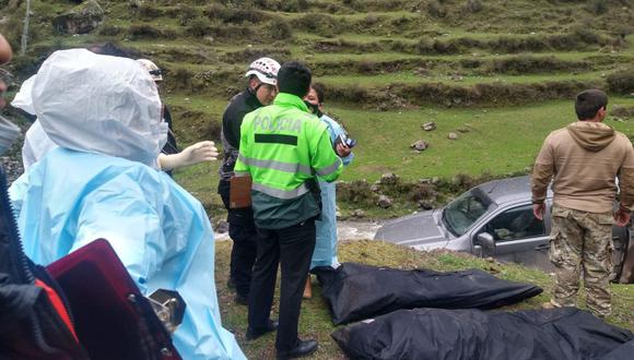 Huarochirí: Rescatan los cadáveres de los tripulantes del helicóptero de la FAP 