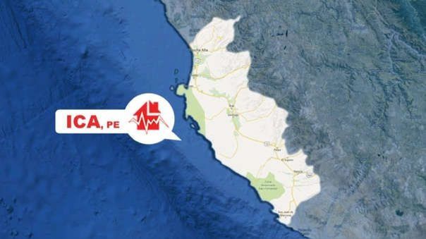 IGP: Cuatro sismos se registraron este viernes en Ica