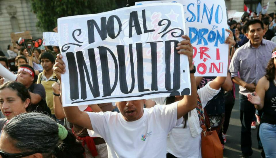 Alberto Fujimori: Convocan a marcha esta tarde en contra del indulto 