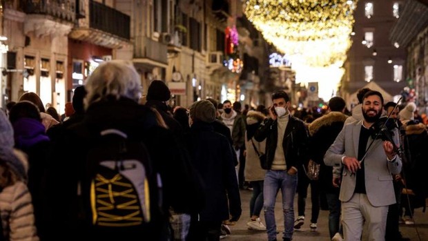 Italia: Uso de mascarillas no será obligatoria en exteriores desde el 11 de febrero