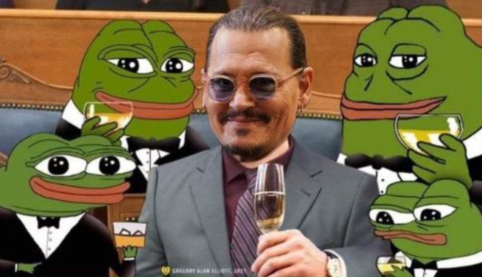 Los memes por la victoria del juicio de  Johnny Depp 
