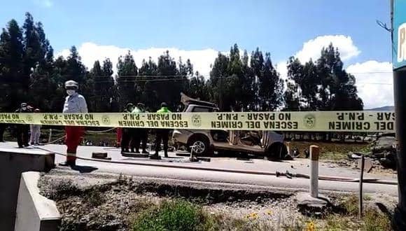 Junín: Choque en Carretera Central deja tres fallecidos y ocho heridos