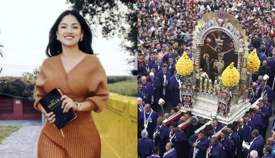 Katy Jara y su polémico mensaje sobre la procesión del Señor de los Milagros