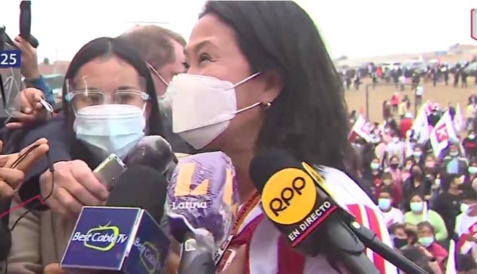 Keiko Fujimori sobre AFP: "Son cuentas individuales que le pertenece a cada trabajador"