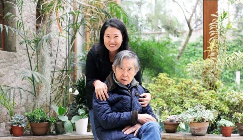 Keiko Fujimori sobre salud de su padre: "Está saturando entre 82 y 88