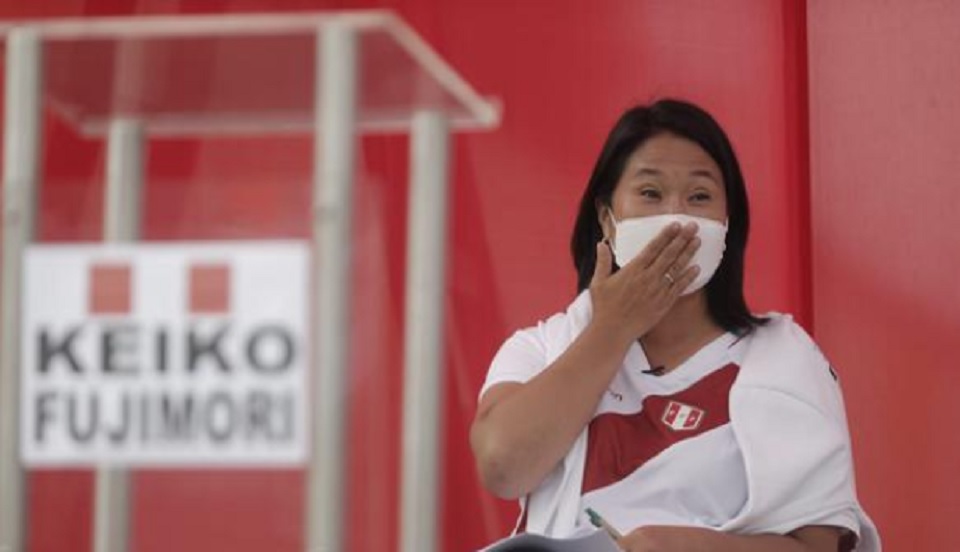 Keiko Fujimori: "Al final de mi mandato se distribuirá de manera más justa la riqueza"