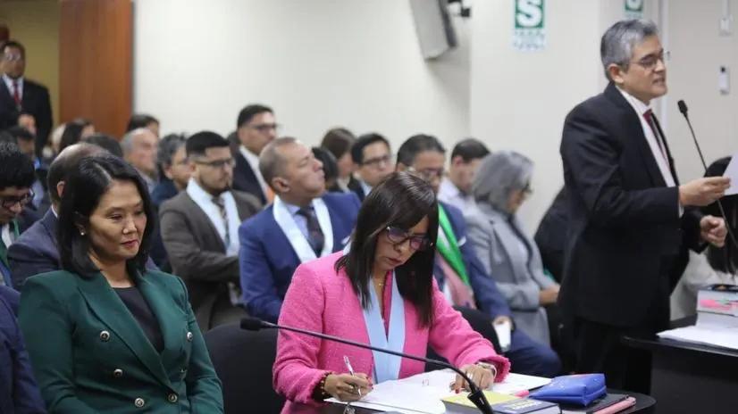 Abogados de Keiko Fujimori y Jaime Yoshiyama podrían ser sancionados por realizar "gestos obscenos" durante audiencia por el “caso cócteles”