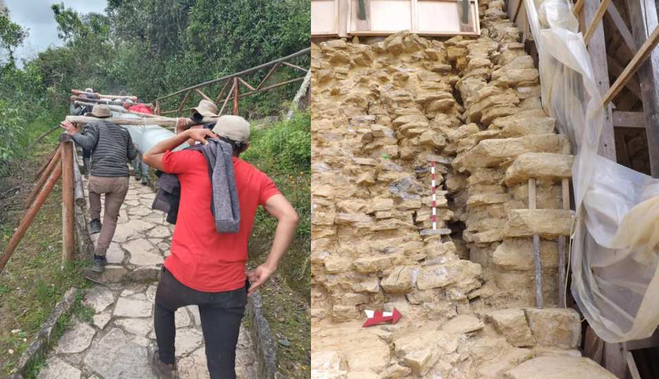 Kuélap: Inician trabajos de recuperación de murallas que colapsaron 