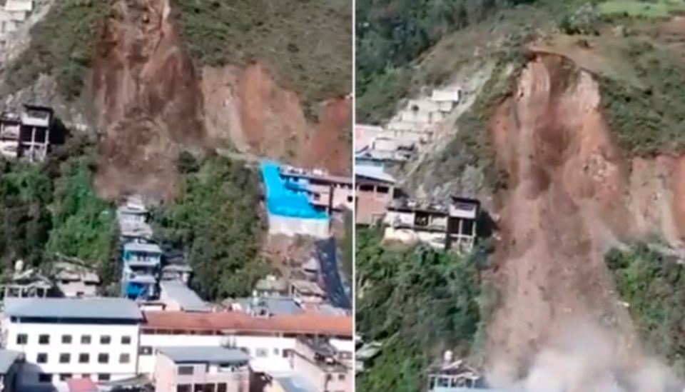 Deslizamiento en Pataz: Al menos 60 viviendas fueron afectadas 