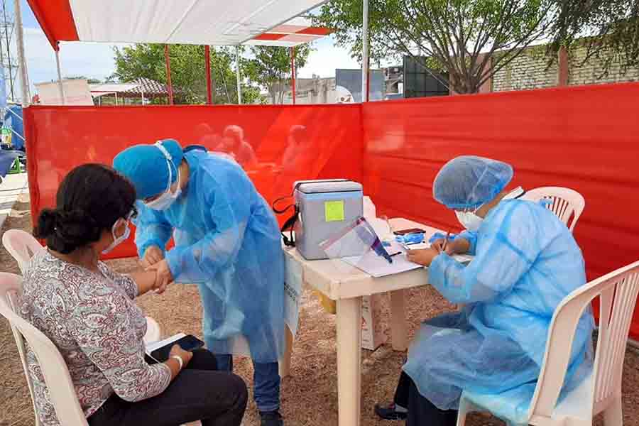 Lambayeque: Realizan prueba de descarte de tuberculosis a 315 personas