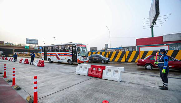 Reabren tramo de la Carretera Central que estuvo cerrado  por obras del Metro de Lima
