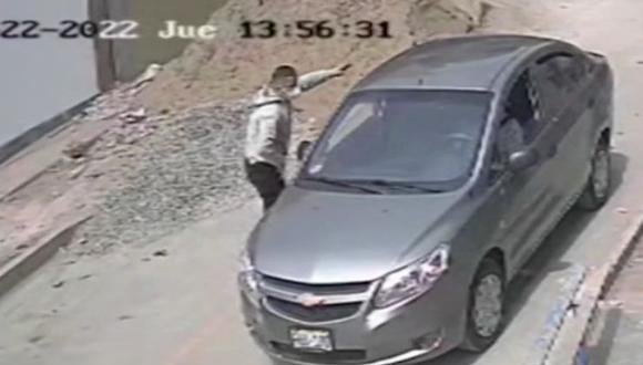 Delincuentes golpean y roban auto recién comprado con préstamo de S/ 26 mil