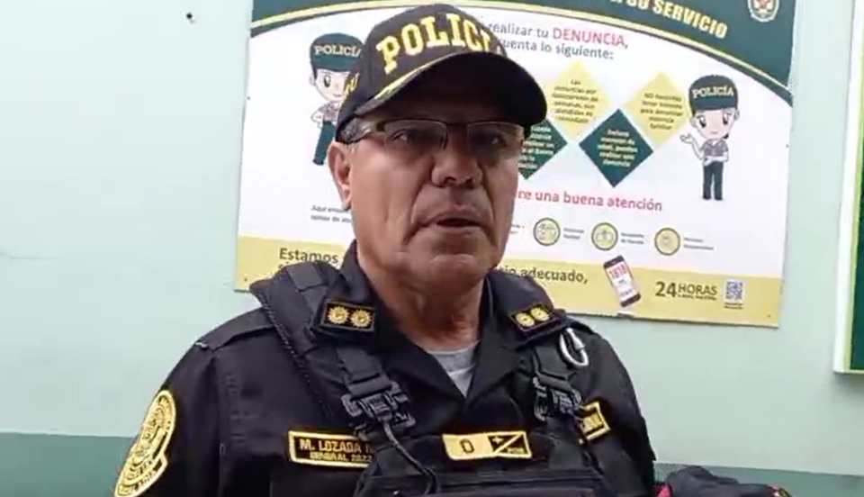 General PNP Lozada sobre Gabriela Sevilla: “Ella apareció en VMT”